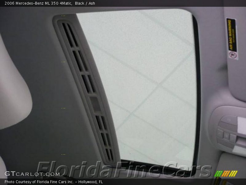 Black / Ash 2006 Mercedes-Benz ML 350 4Matic