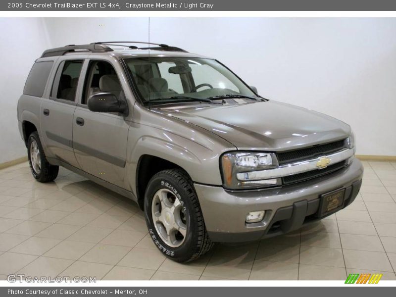 Graystone Metallic / Light Gray 2005 Chevrolet TrailBlazer EXT LS 4x4
