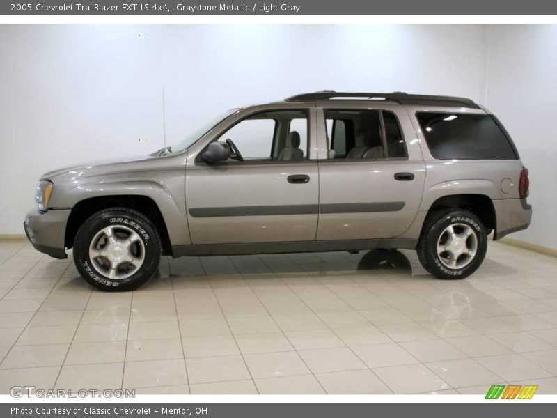 Graystone Metallic / Light Gray 2005 Chevrolet TrailBlazer EXT LS 4x4