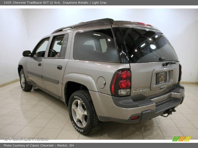 Graystone Metallic / Light Gray 2005 Chevrolet TrailBlazer EXT LS 4x4
