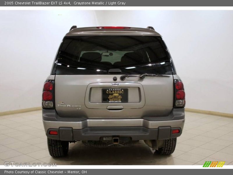 Graystone Metallic / Light Gray 2005 Chevrolet TrailBlazer EXT LS 4x4