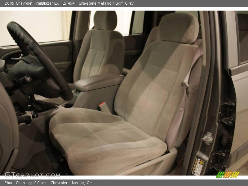 Graystone Metallic / Light Gray 2005 Chevrolet TrailBlazer EXT LS 4x4