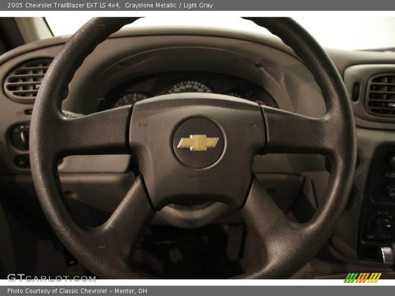 Graystone Metallic / Light Gray 2005 Chevrolet TrailBlazer EXT LS 4x4