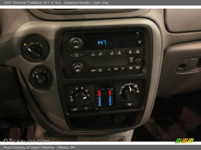 Graystone Metallic / Light Gray 2005 Chevrolet TrailBlazer EXT LS 4x4