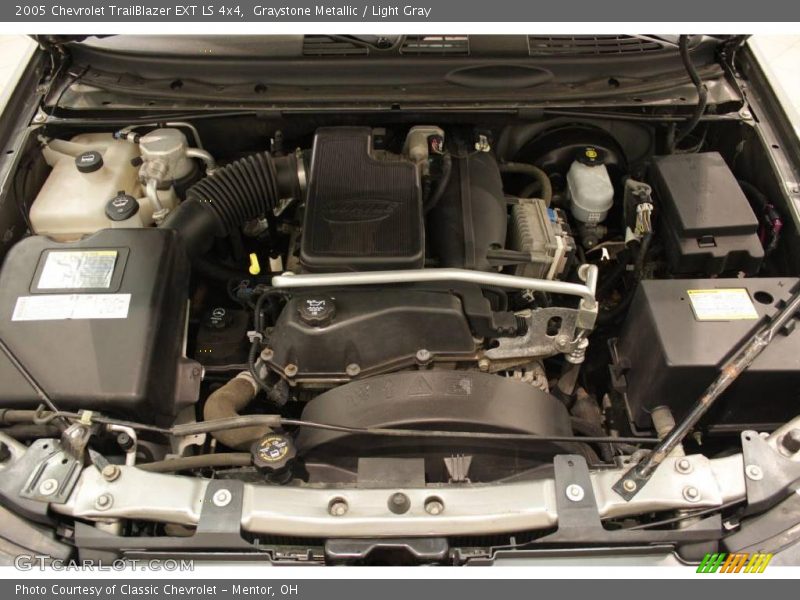 Graystone Metallic / Light Gray 2005 Chevrolet TrailBlazer EXT LS 4x4