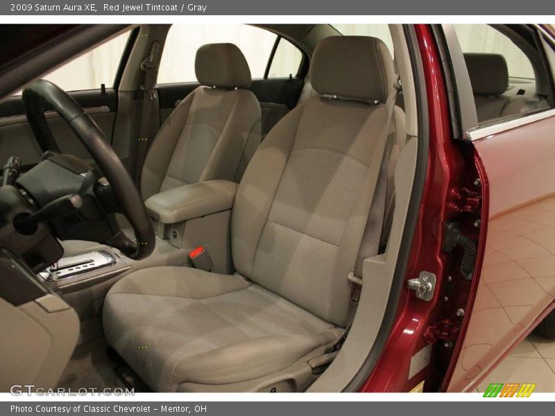 Red Jewel Tintcoat / Gray 2009 Saturn Aura XE