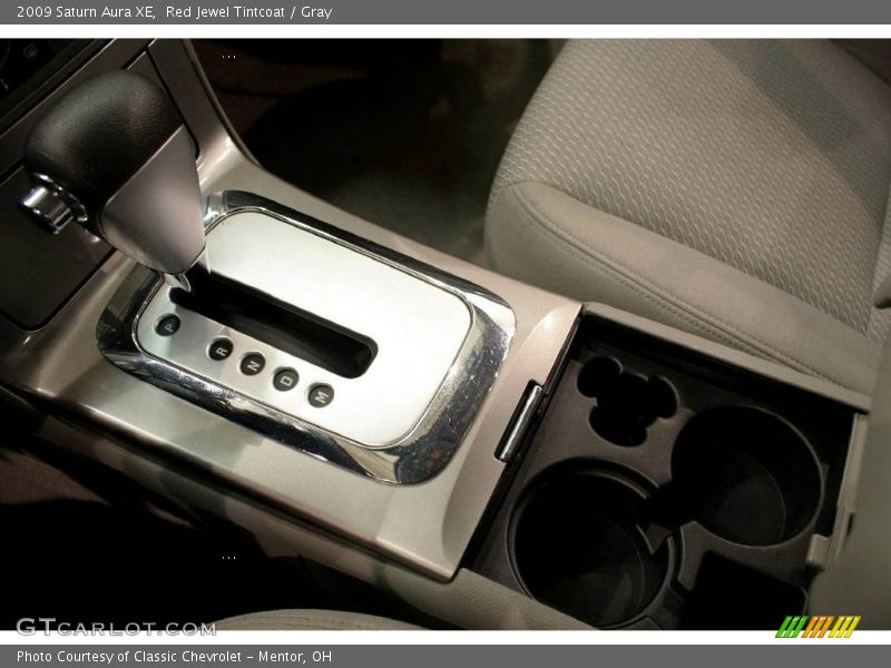 Red Jewel Tintcoat / Gray 2009 Saturn Aura XE