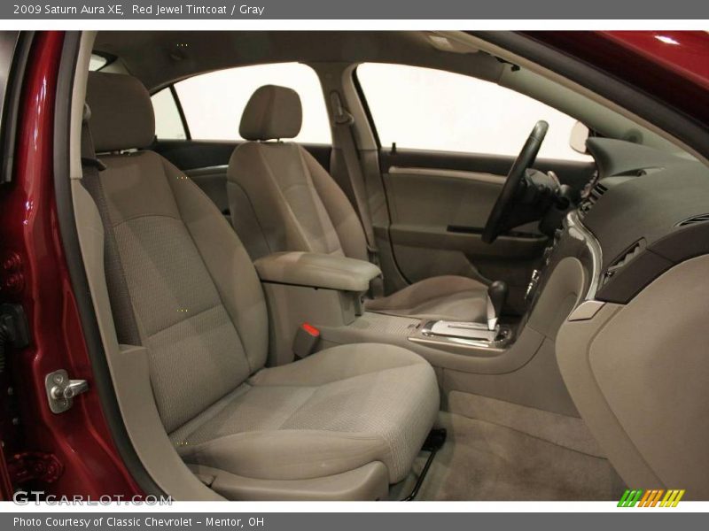 Red Jewel Tintcoat / Gray 2009 Saturn Aura XE