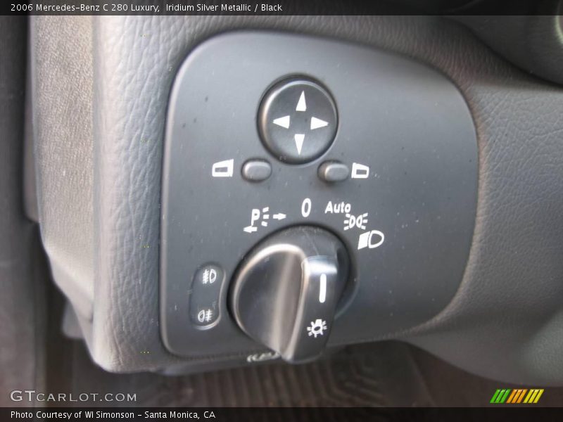 Iridium Silver Metallic / Black 2006 Mercedes-Benz C 280 Luxury