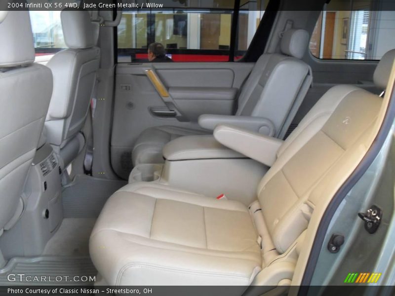 Jade Green Metallic / Willow 2004 Infiniti QX 56 4WD