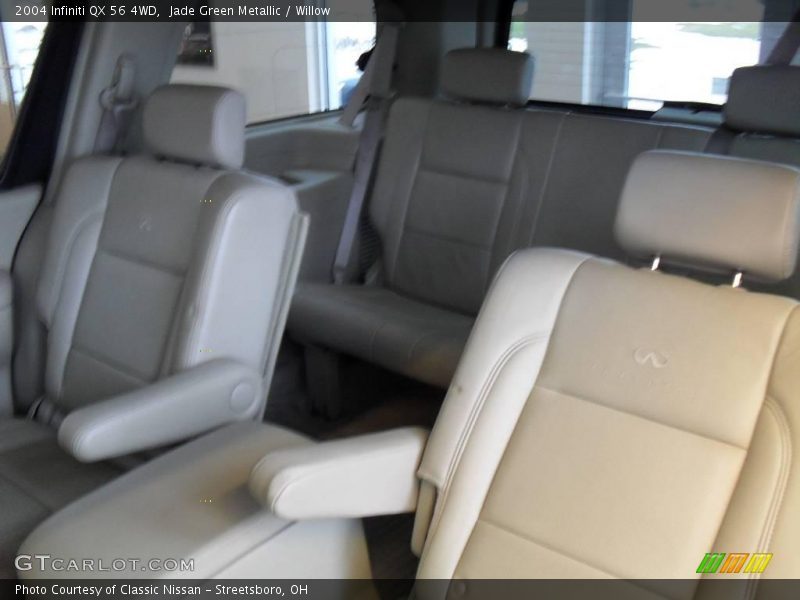 Jade Green Metallic / Willow 2004 Infiniti QX 56 4WD