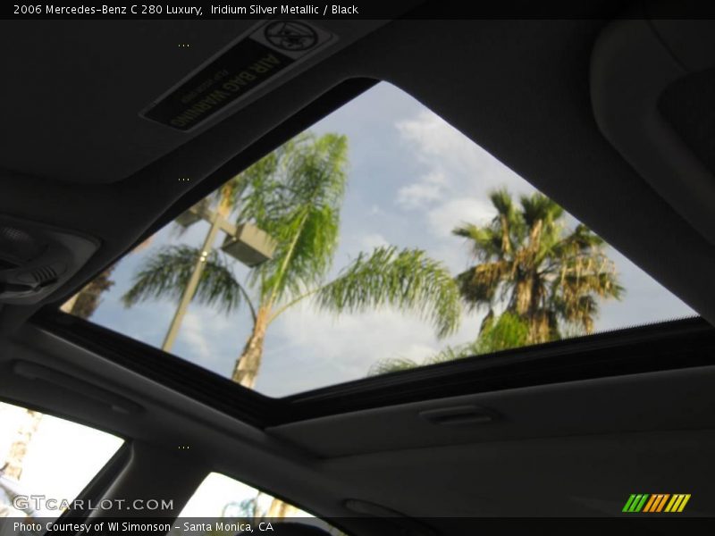 Iridium Silver Metallic / Black 2006 Mercedes-Benz C 280 Luxury