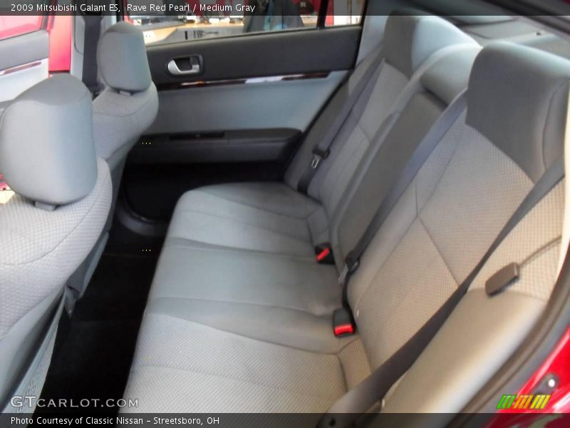 Rave Red Pearl / Medium Gray 2009 Mitsubishi Galant ES