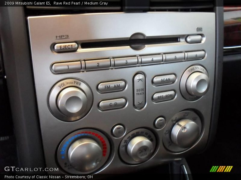 Rave Red Pearl / Medium Gray 2009 Mitsubishi Galant ES