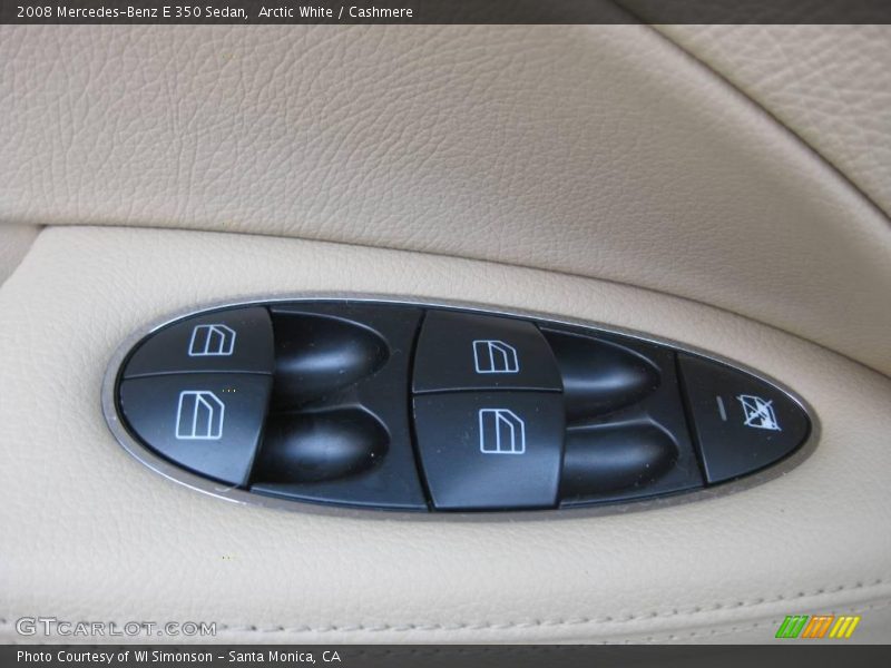 Arctic White / Cashmere 2008 Mercedes-Benz E 350 Sedan
