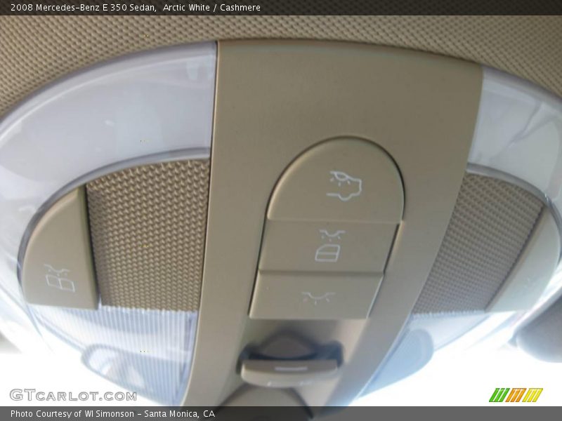 Arctic White / Cashmere 2008 Mercedes-Benz E 350 Sedan