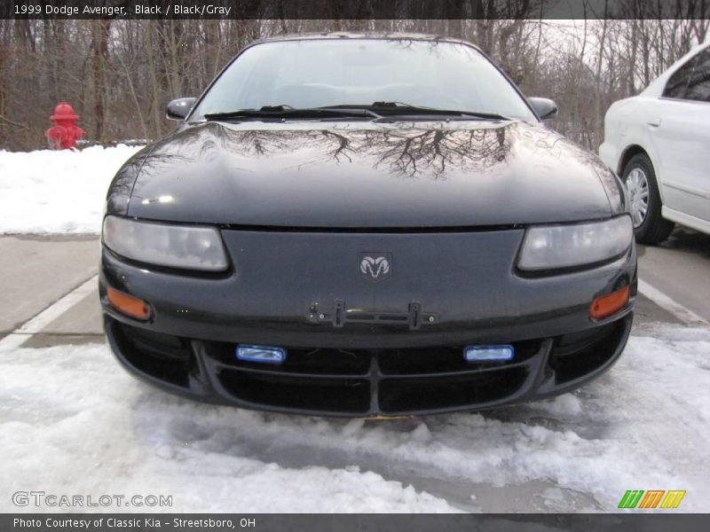 Black / Black/Gray 1999 Dodge Avenger