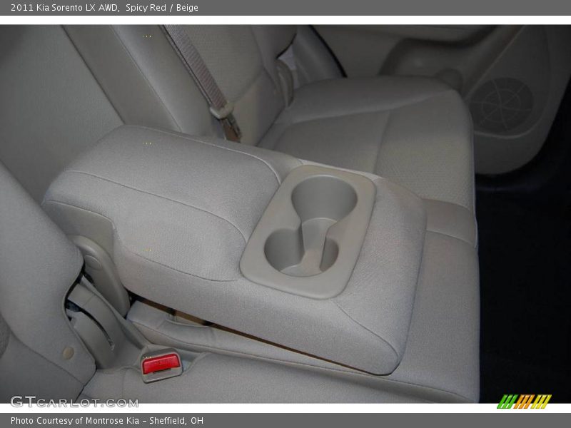 Spicy Red / Beige 2011 Kia Sorento LX AWD