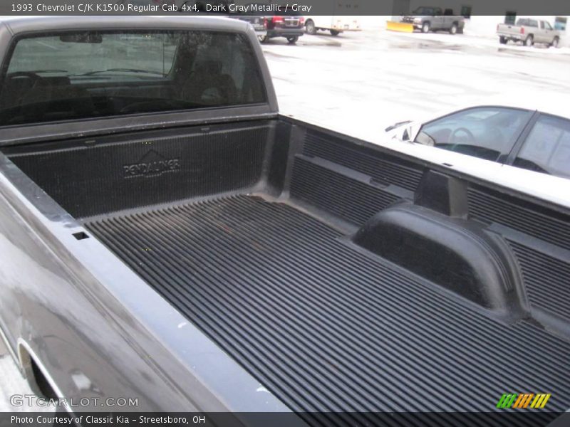 Dark Gray Metallic / Gray 1993 Chevrolet C/K K1500 Regular Cab 4x4