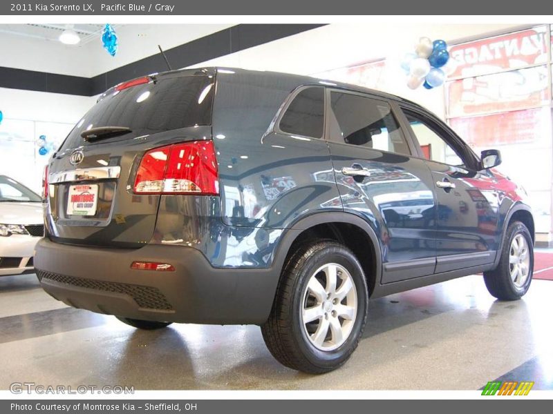 Pacific Blue / Gray 2011 Kia Sorento LX