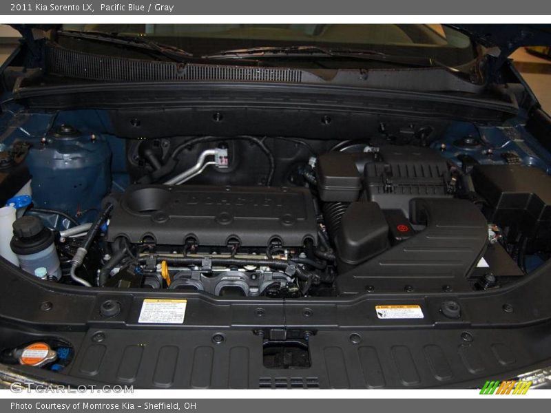 Pacific Blue / Gray 2011 Kia Sorento LX