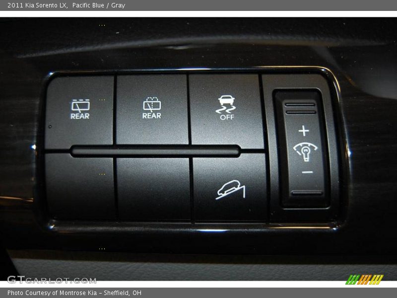 Pacific Blue / Gray 2011 Kia Sorento LX
