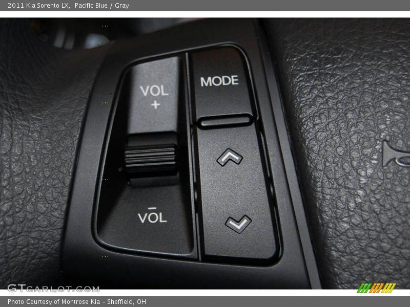 Pacific Blue / Gray 2011 Kia Sorento LX