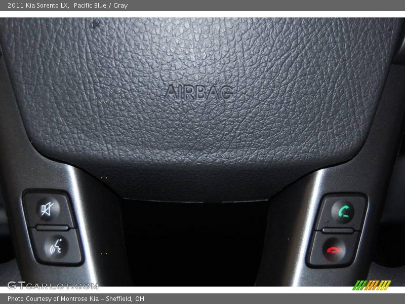 Pacific Blue / Gray 2011 Kia Sorento LX