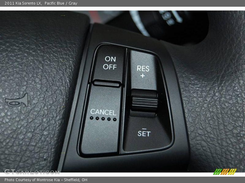 Pacific Blue / Gray 2011 Kia Sorento LX