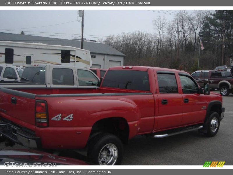 Victory Red / Dark Charcoal 2006 Chevrolet Silverado 3500 LT Crew Cab 4x4 Dually
