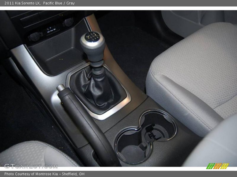 Pacific Blue / Gray 2011 Kia Sorento LX