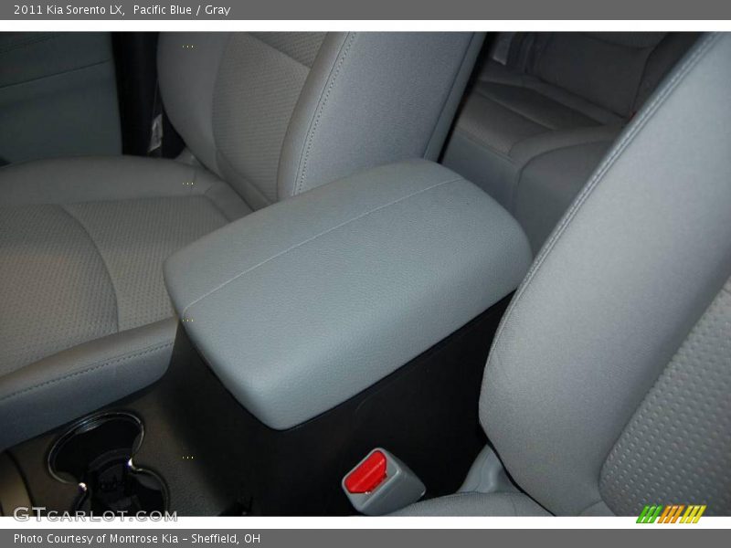 Pacific Blue / Gray 2011 Kia Sorento LX
