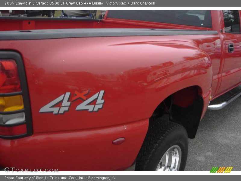 Victory Red / Dark Charcoal 2006 Chevrolet Silverado 3500 LT Crew Cab 4x4 Dually