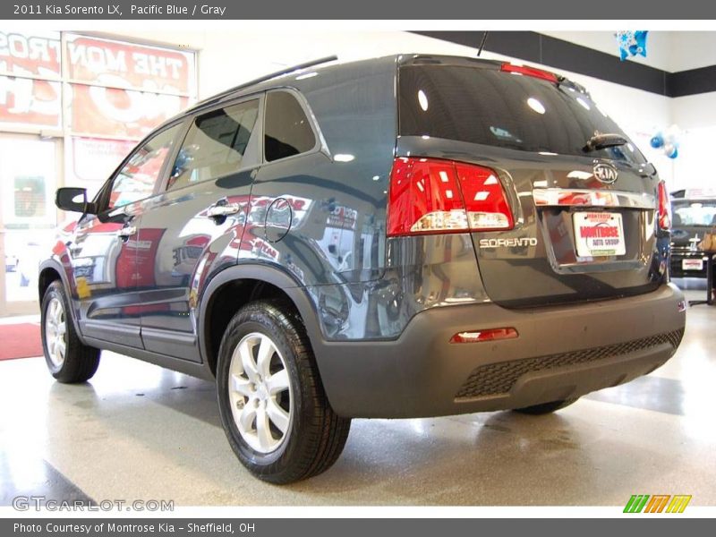 Pacific Blue / Gray 2011 Kia Sorento LX