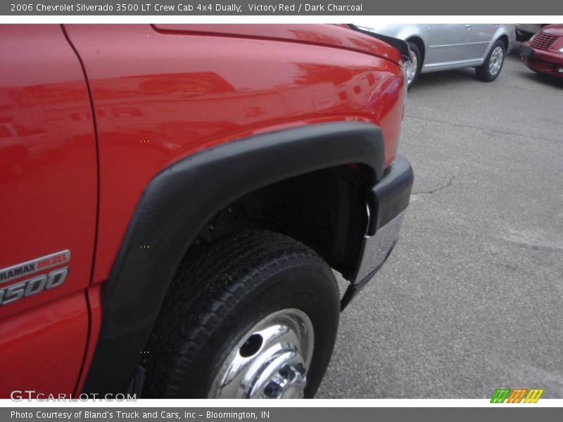 Victory Red / Dark Charcoal 2006 Chevrolet Silverado 3500 LT Crew Cab 4x4 Dually
