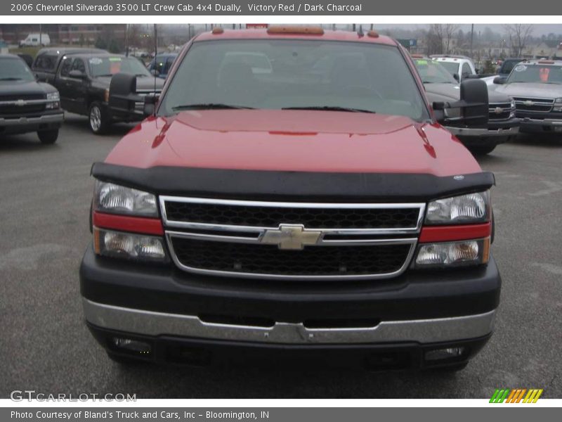 Victory Red / Dark Charcoal 2006 Chevrolet Silverado 3500 LT Crew Cab 4x4 Dually