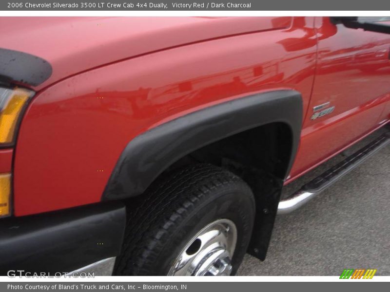 Victory Red / Dark Charcoal 2006 Chevrolet Silverado 3500 LT Crew Cab 4x4 Dually
