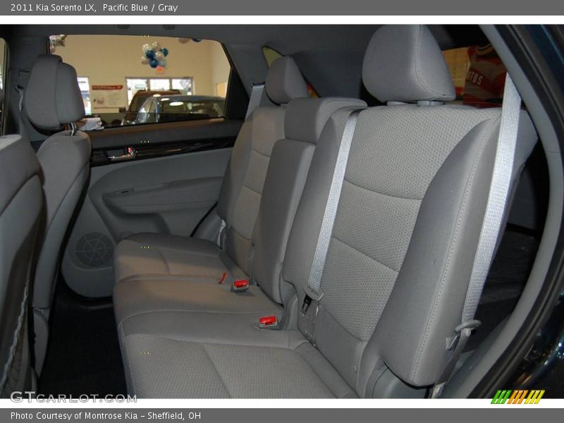Pacific Blue / Gray 2011 Kia Sorento LX