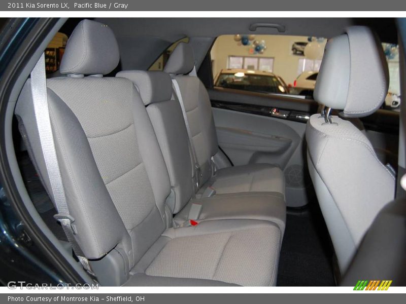 Pacific Blue / Gray 2011 Kia Sorento LX