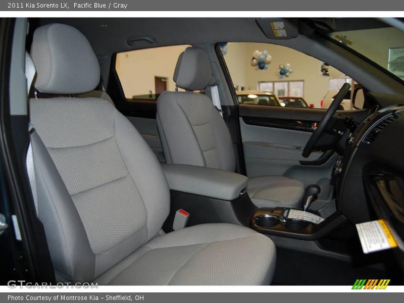 Pacific Blue / Gray 2011 Kia Sorento LX