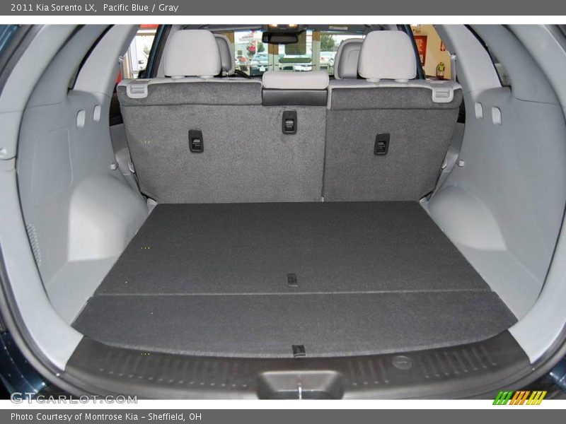 Pacific Blue / Gray 2011 Kia Sorento LX