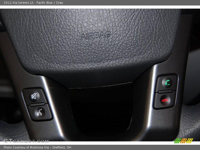 Pacific Blue / Gray 2011 Kia Sorento LX