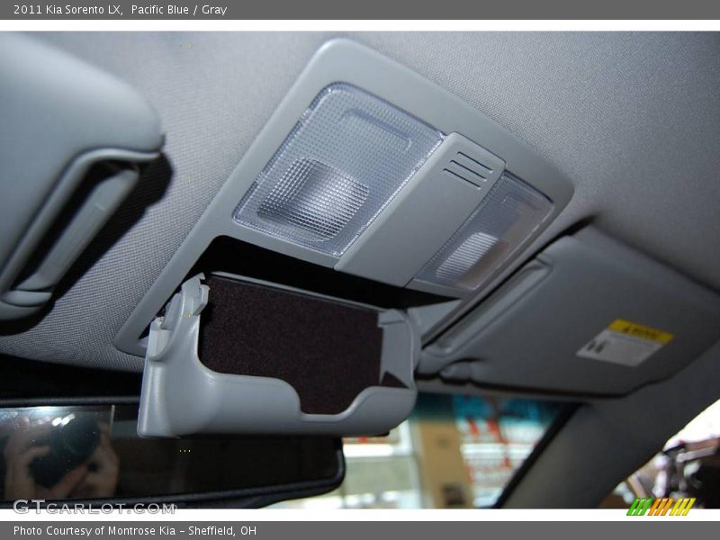 Pacific Blue / Gray 2011 Kia Sorento LX