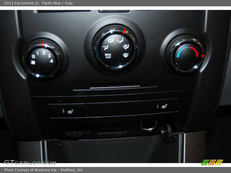 Pacific Blue / Gray 2011 Kia Sorento LX