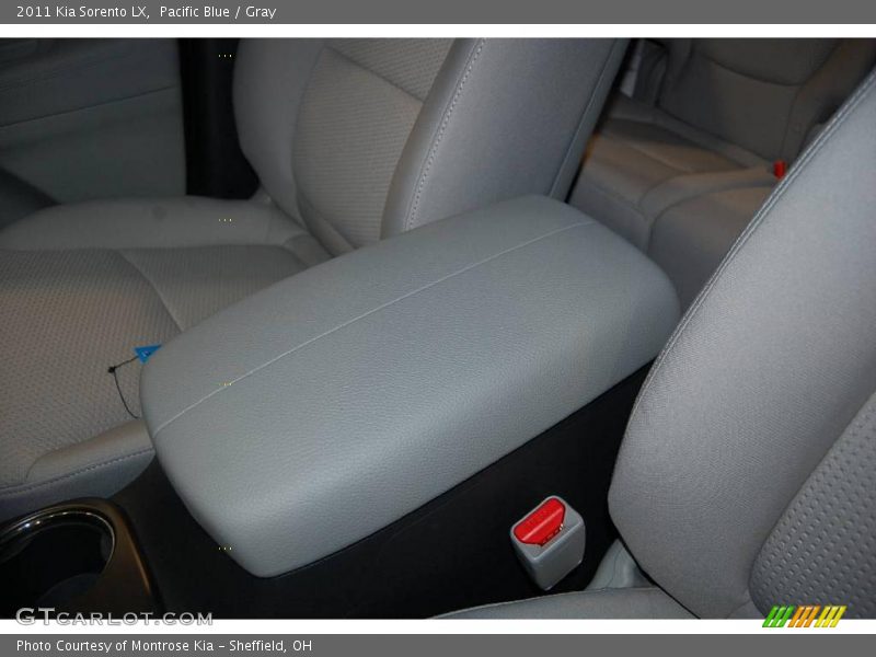 Pacific Blue / Gray 2011 Kia Sorento LX