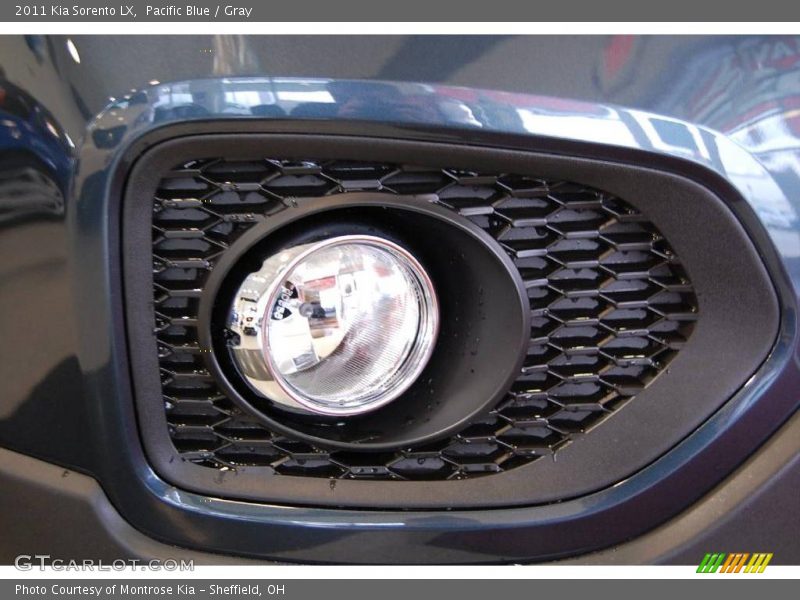 Pacific Blue / Gray 2011 Kia Sorento LX