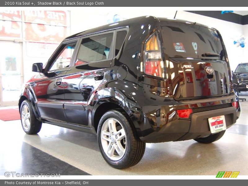 Shadow Black / Black Soul Logo Cloth 2010 Kia Soul +