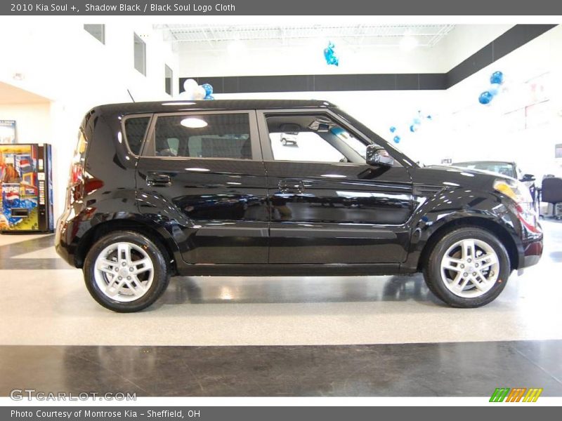 Shadow Black / Black Soul Logo Cloth 2010 Kia Soul +