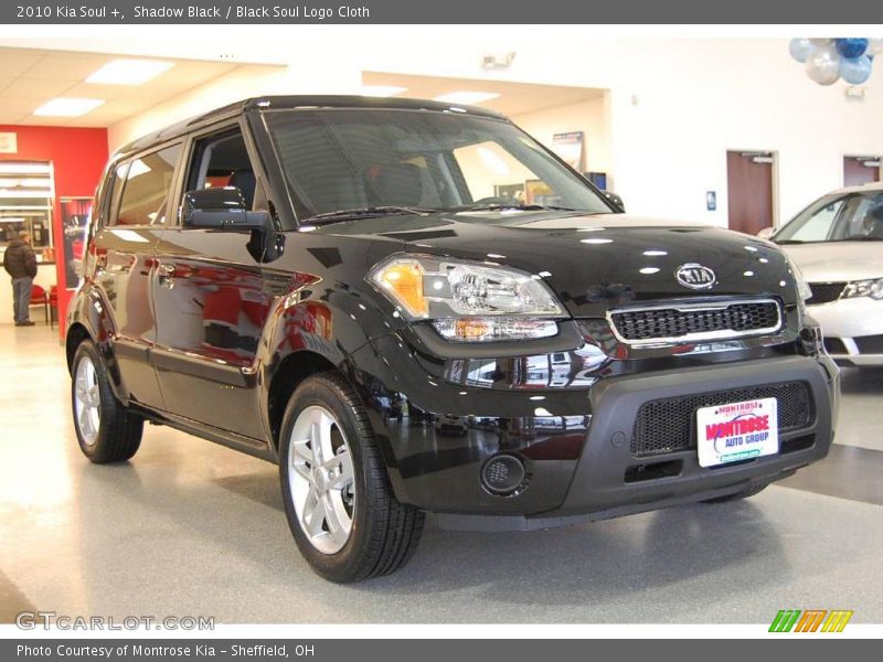Shadow Black / Black Soul Logo Cloth 2010 Kia Soul +
