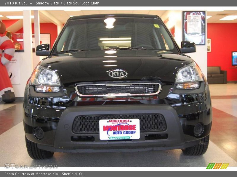 Shadow Black / Black Soul Logo Cloth 2010 Kia Soul +